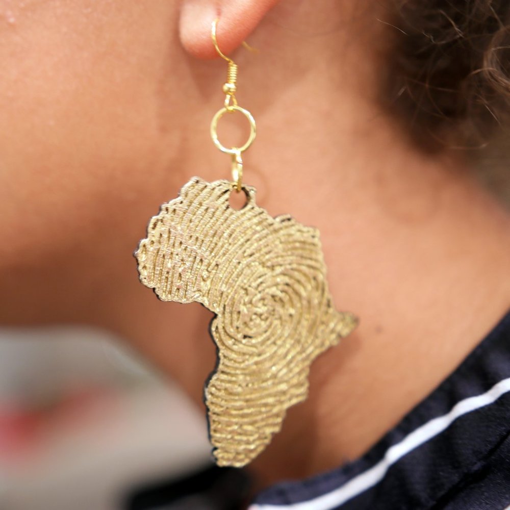 Hebrew Israelite 12 Tribes of YASHARAHLA/Single Sided Israel Africa Finger Print